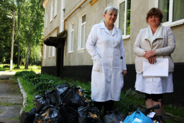За вісім місяців 2022 року “Клуб “Шанс” видав більше 1300 продуктових наборів для людей, які лікуються від туберкульозу